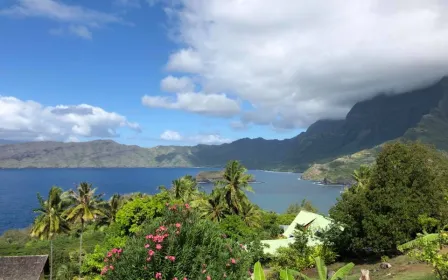 port of Atuona, French Polynesia