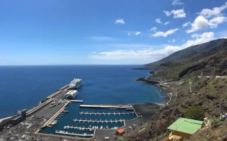 cruise port of El Hierro, Canary Islands