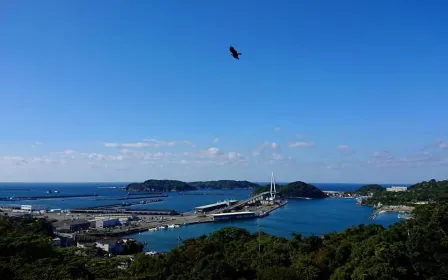 cruise port Hamada, Japan