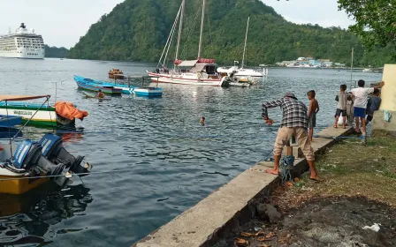 port of Pulau Banda, Indonesia