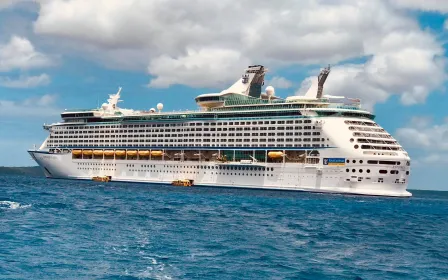 Explorer Of The Seas cruise ship sailing to homeport