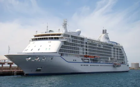 Regent Seven Seas Cruises cruise ship  Seven Seas Voyager sailing from home port