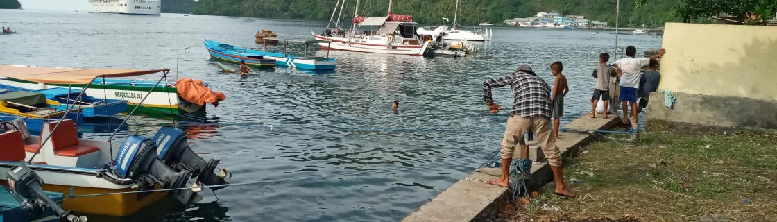 port of Pulau Banda, Indonesia