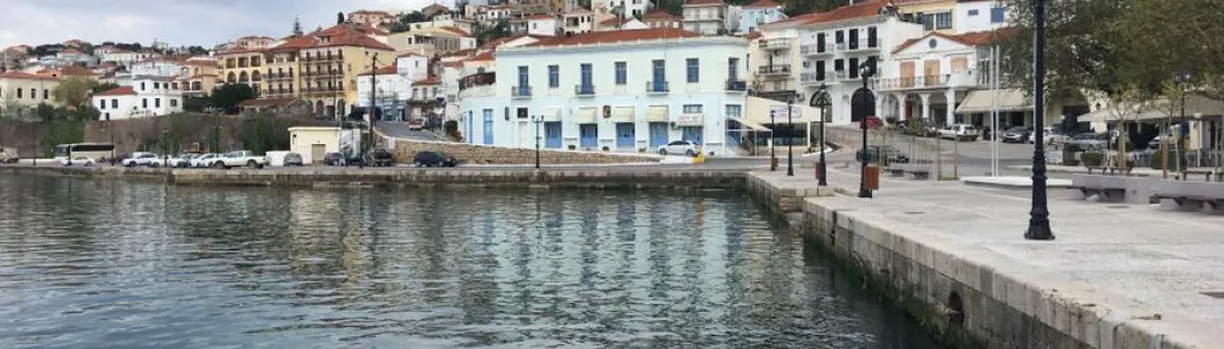 cruise port of Pylos, Greece