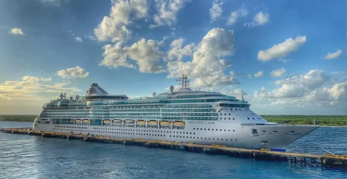 Royal Caribbean Brilliance of the Seas cruise ship sailing from home port