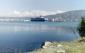 Cruise ship docked at the port of Volos, Greece